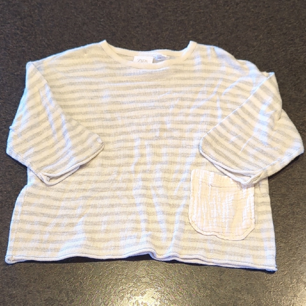 Zara Stripe Knit Top